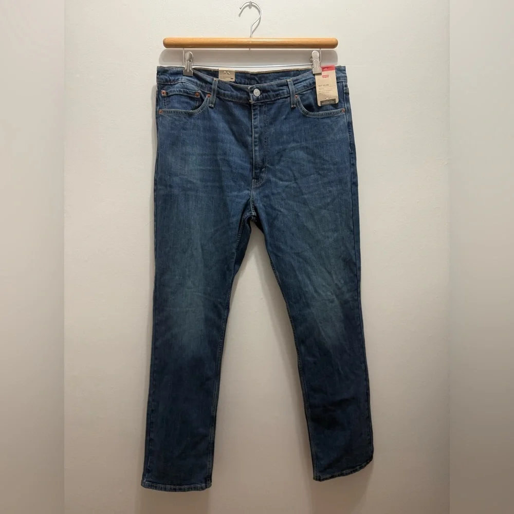 Levi’s Slim Fit Medium Wash Stretch Jeans 40 X 32